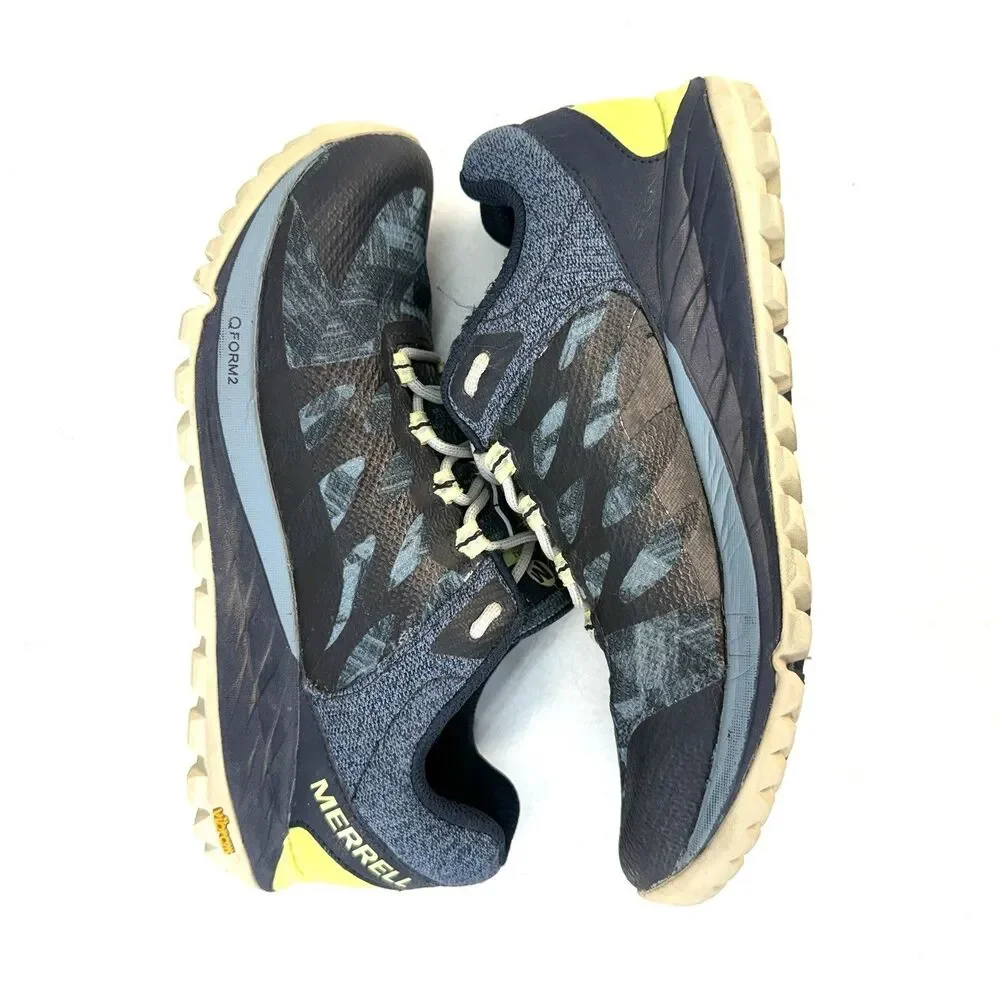 Merrell Antora 2 Print Trail Sneakers Shoes Arona Bleu J067128 Women's Size 7.5
